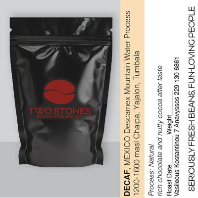 Decaffeinated 100% ARABICA MEXICO